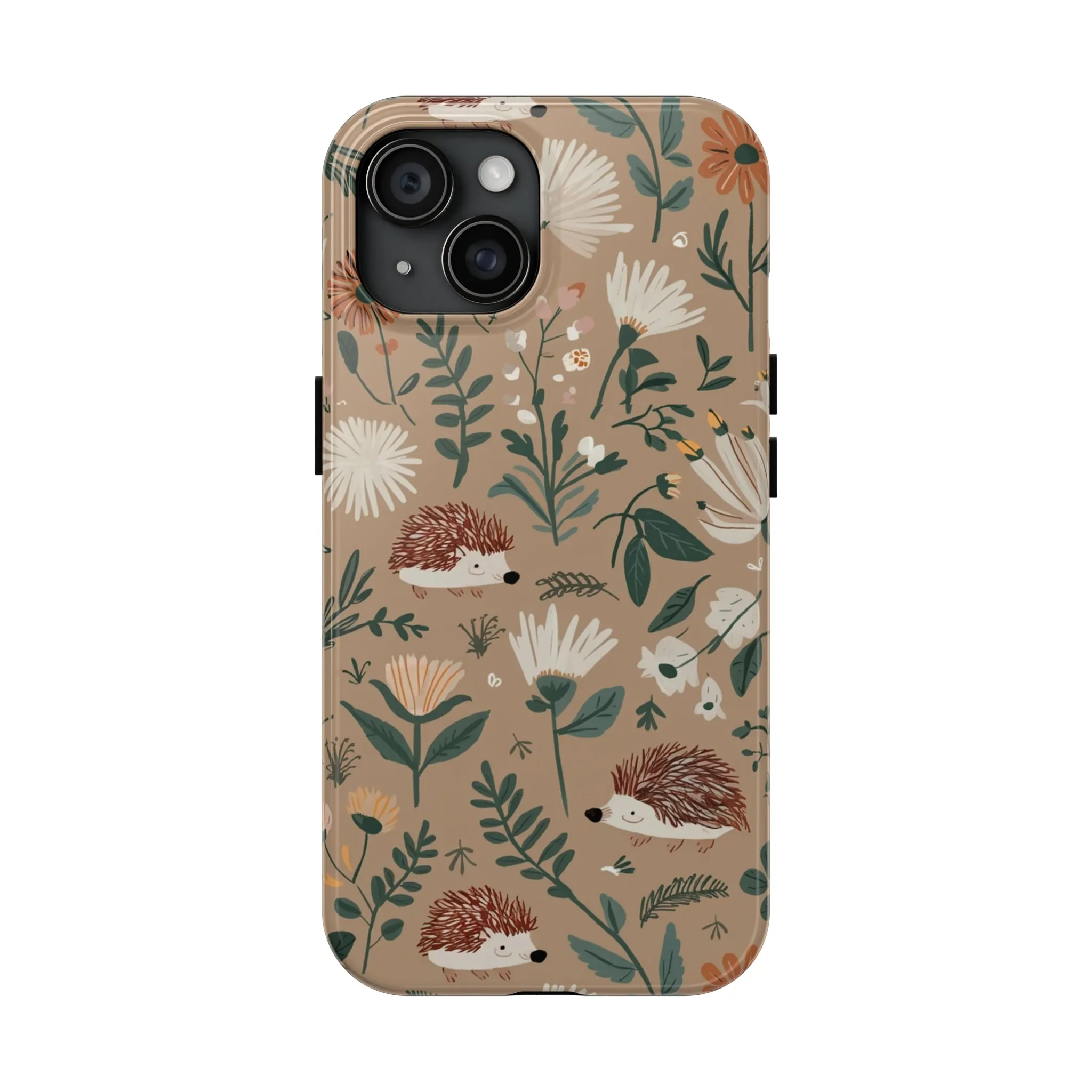 Hedehogs & Daisies - Tough Phone Cases