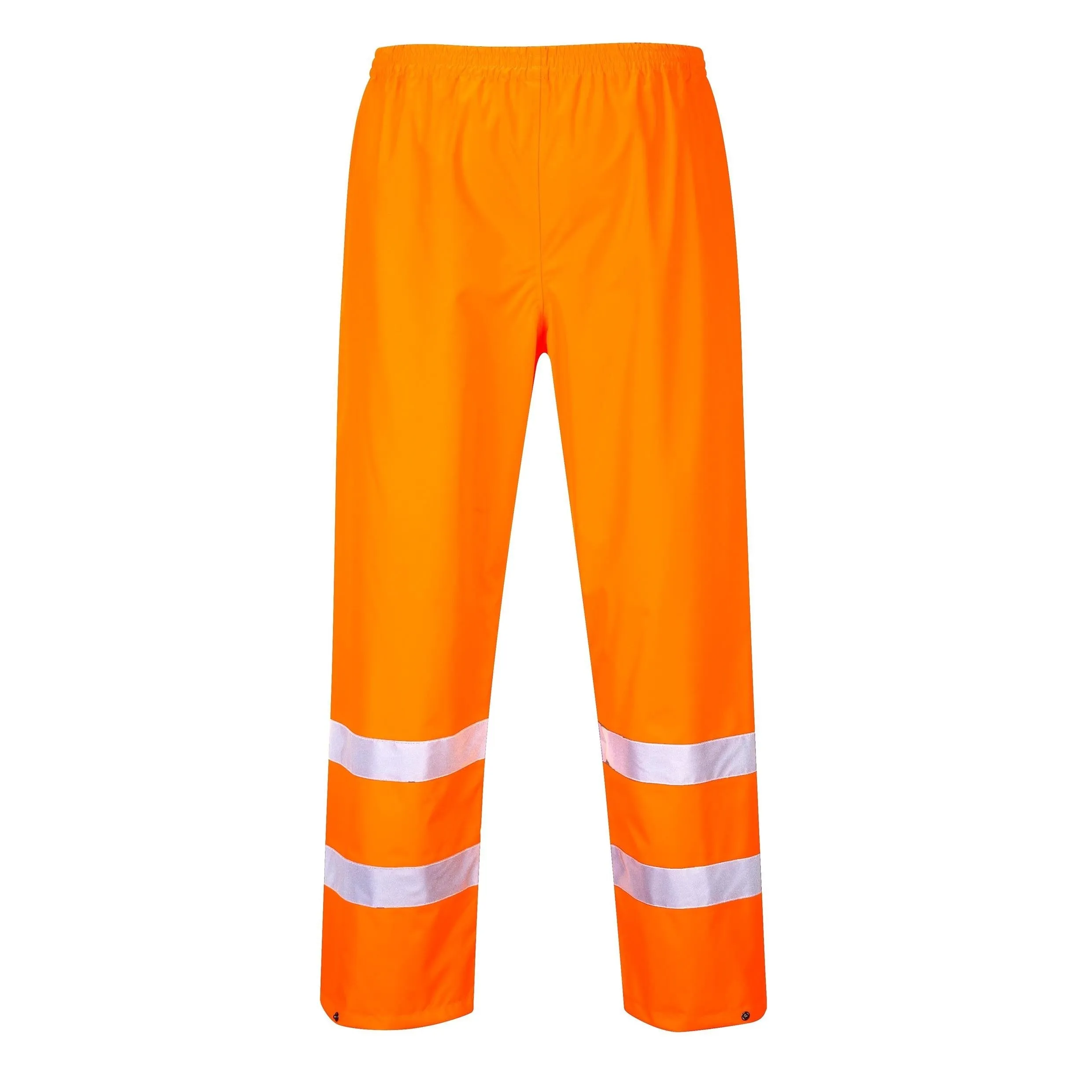 Hi-Vis Railtrack Waterproof Overtrousers - Orange