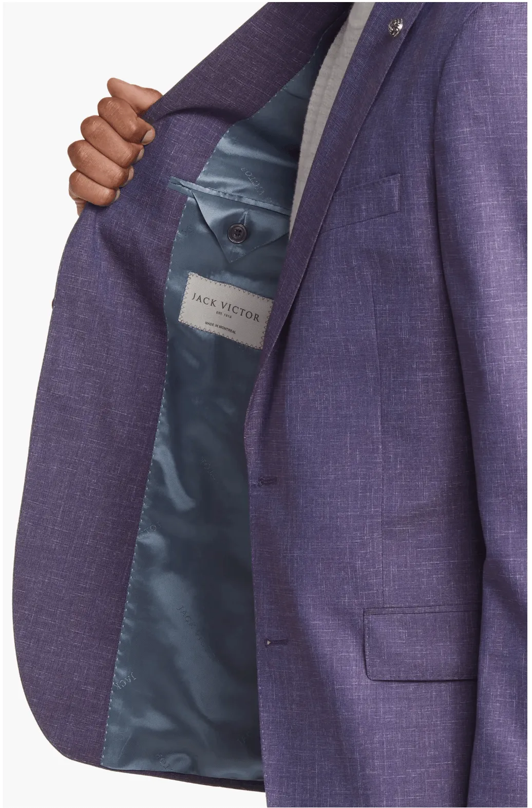 Jack Victor Purple Mix Midland Sport Jacket