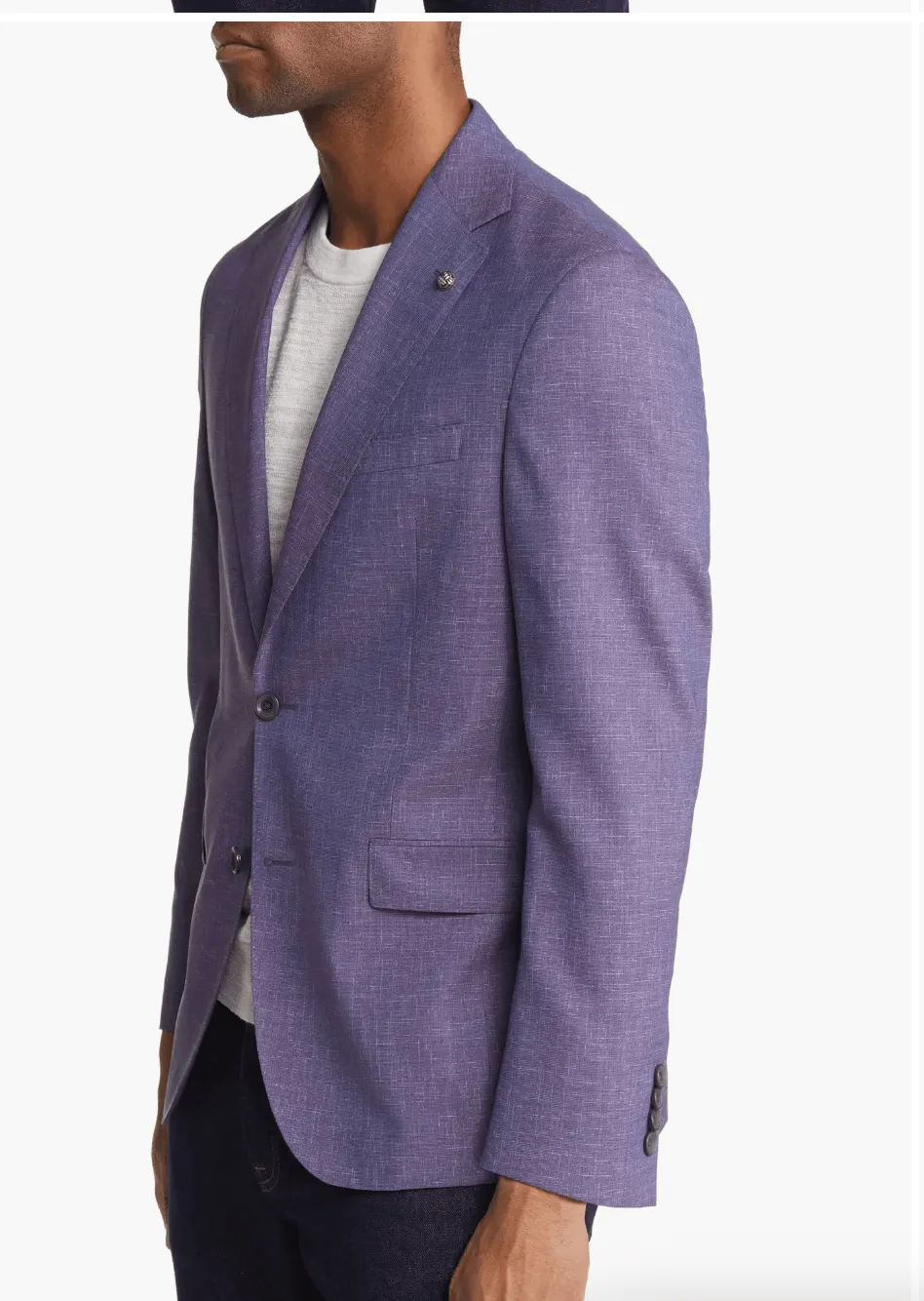 Jack Victor Purple Mix Midland Sport Jacket