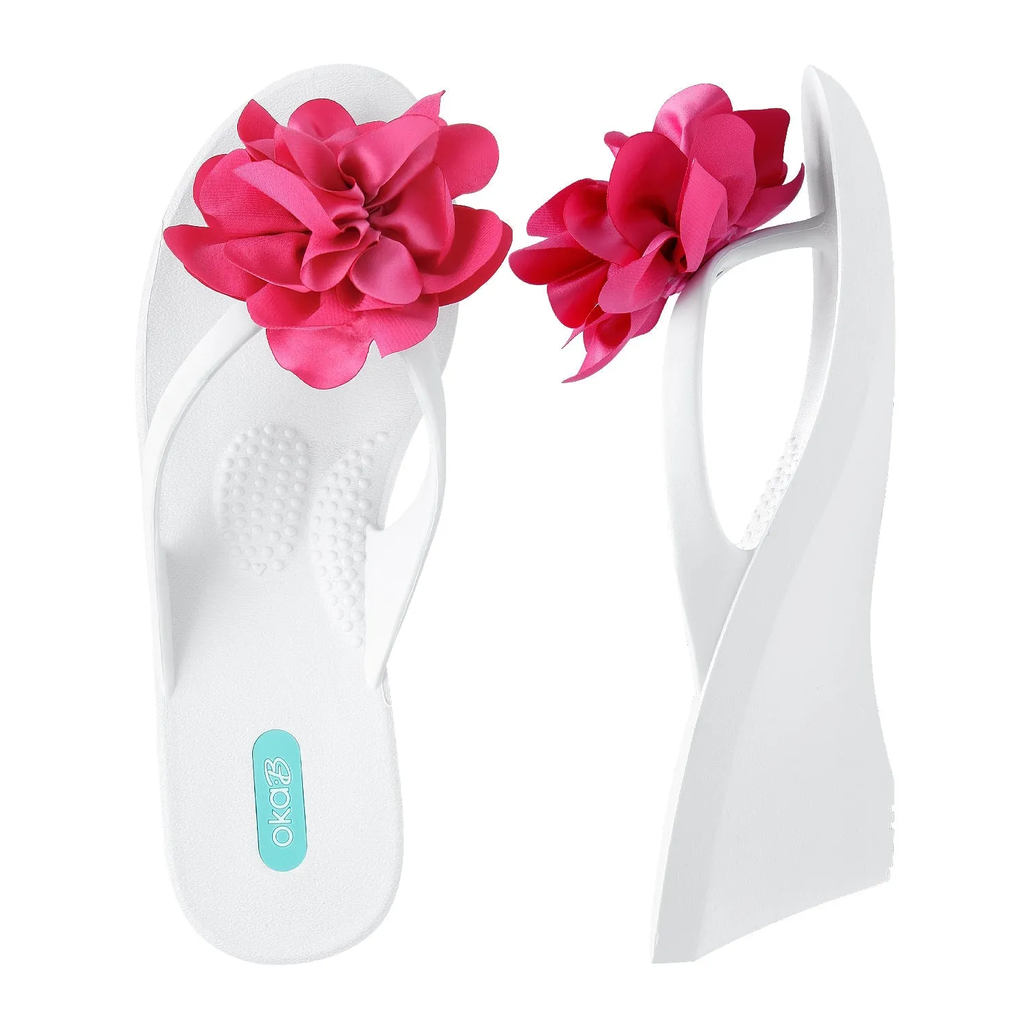 Kana Wedge Flip Flops