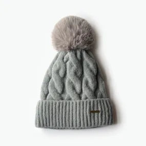 Kate Fleece Lined Beanie - Grey