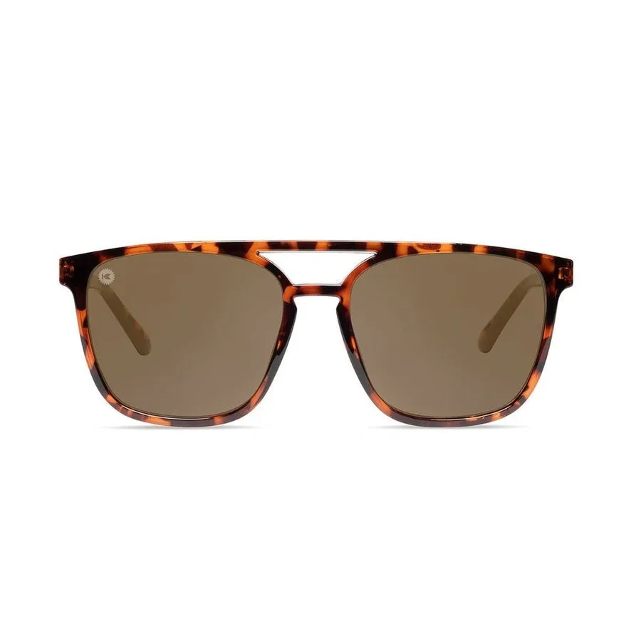 Knockaround Sunglasses | Brightsides | Glossy Tortoise Shell / Amber