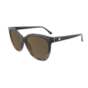 Knockaround Sunglasses | Deja Views | Glossy Black & Blonde Tortoise Shell Fade