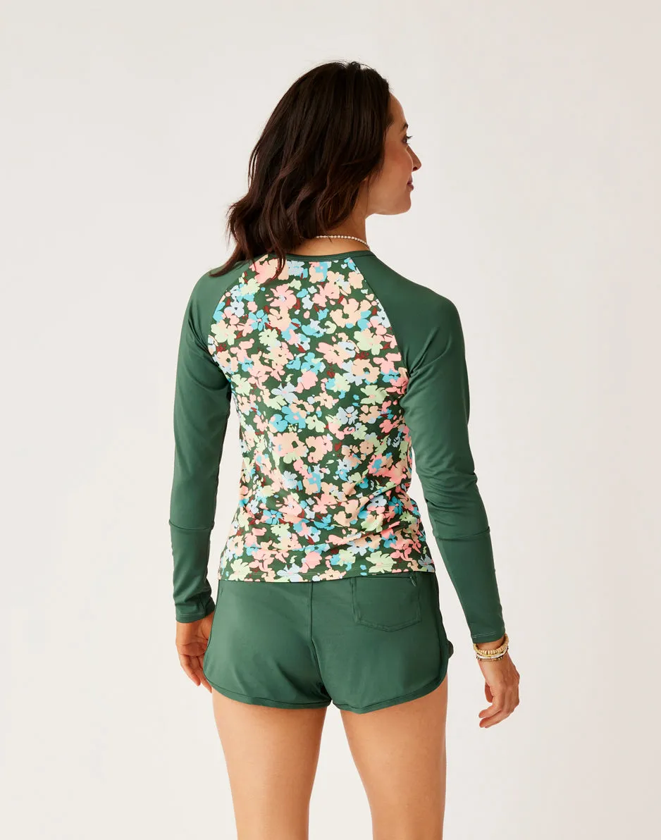 Kona Rashguard: Wildflower w. Cilantro