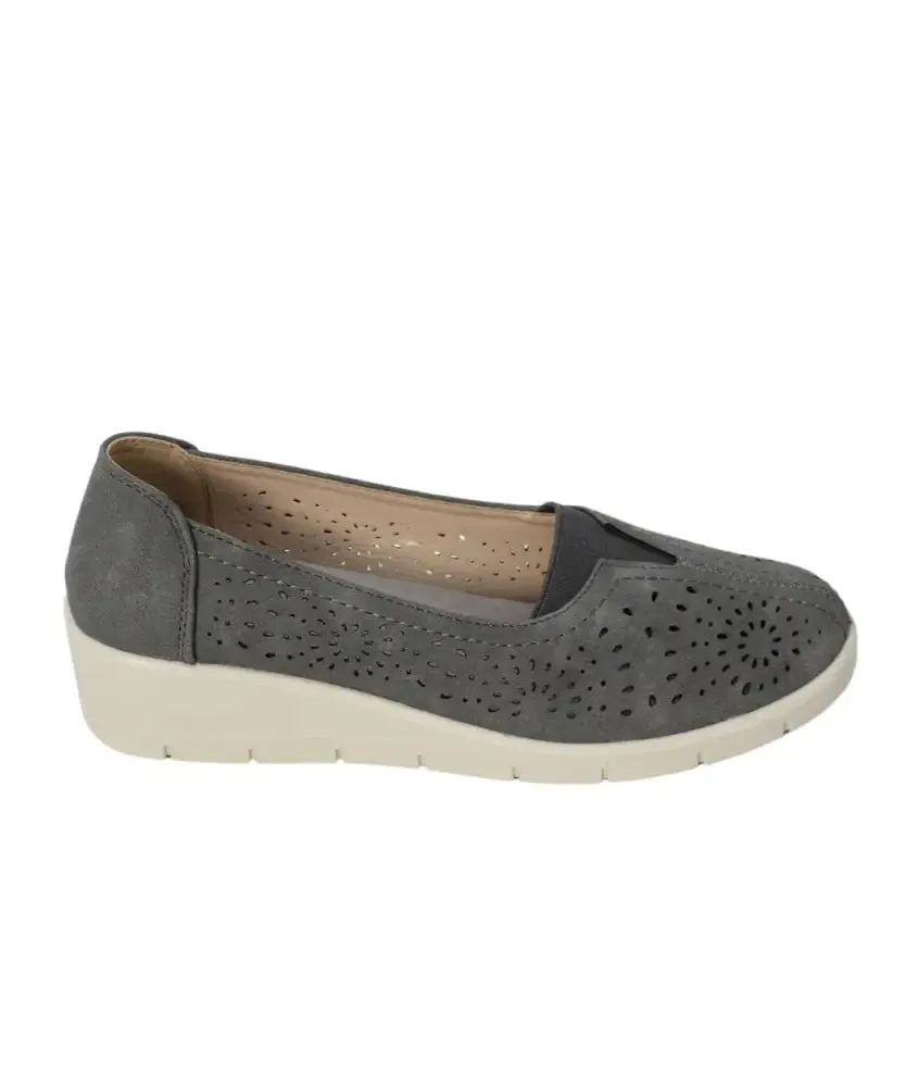 Ladies Cushion Walk Casual Slip Ons