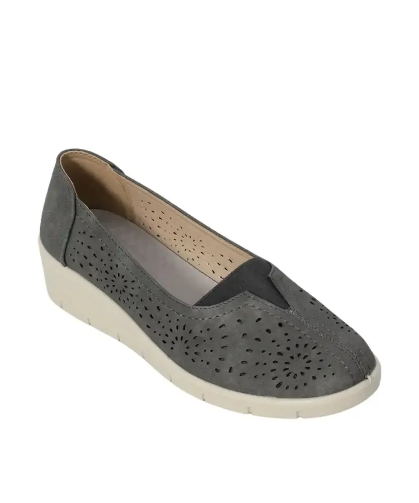 Ladies Cushion Walk Casual Slip Ons