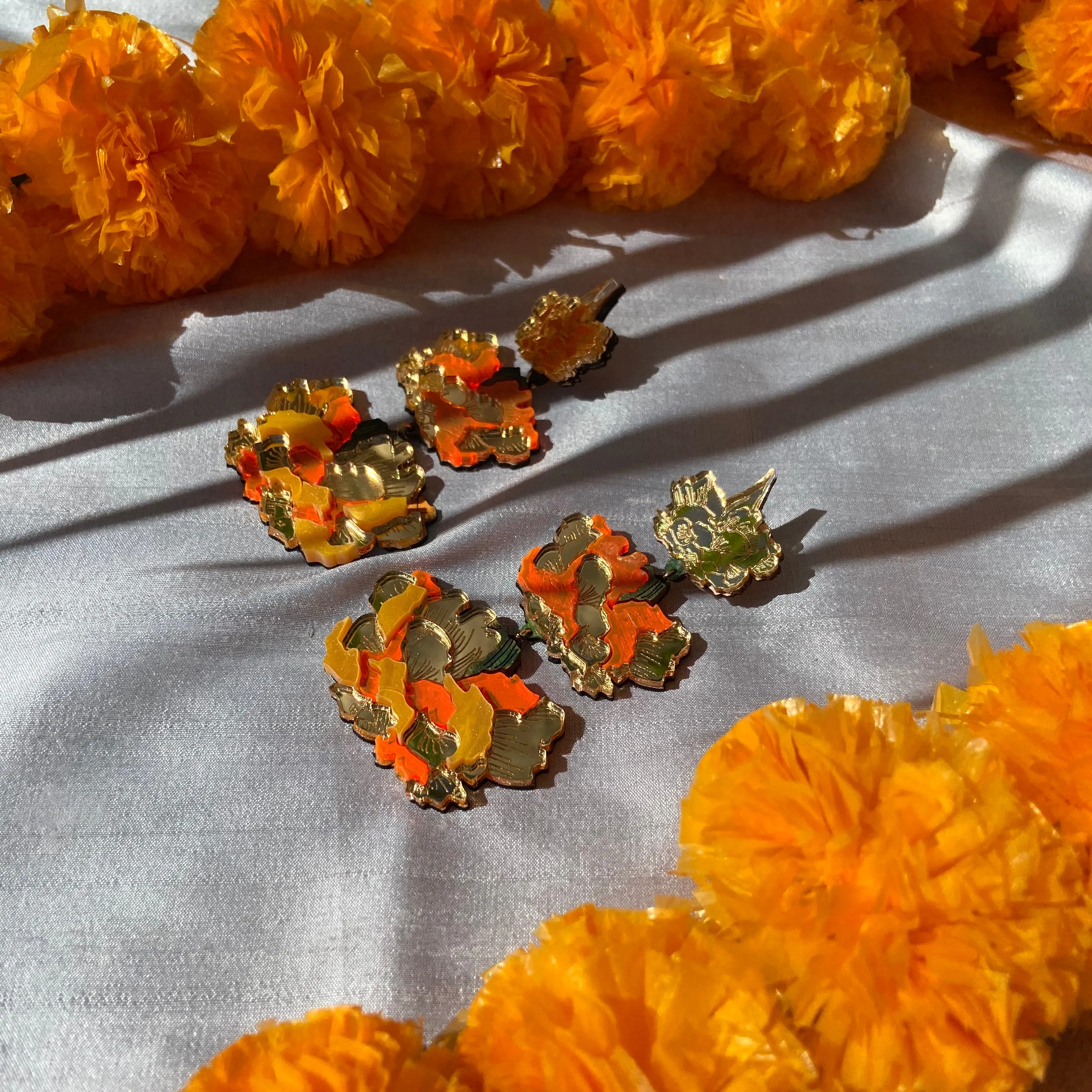 Layered Marigolds