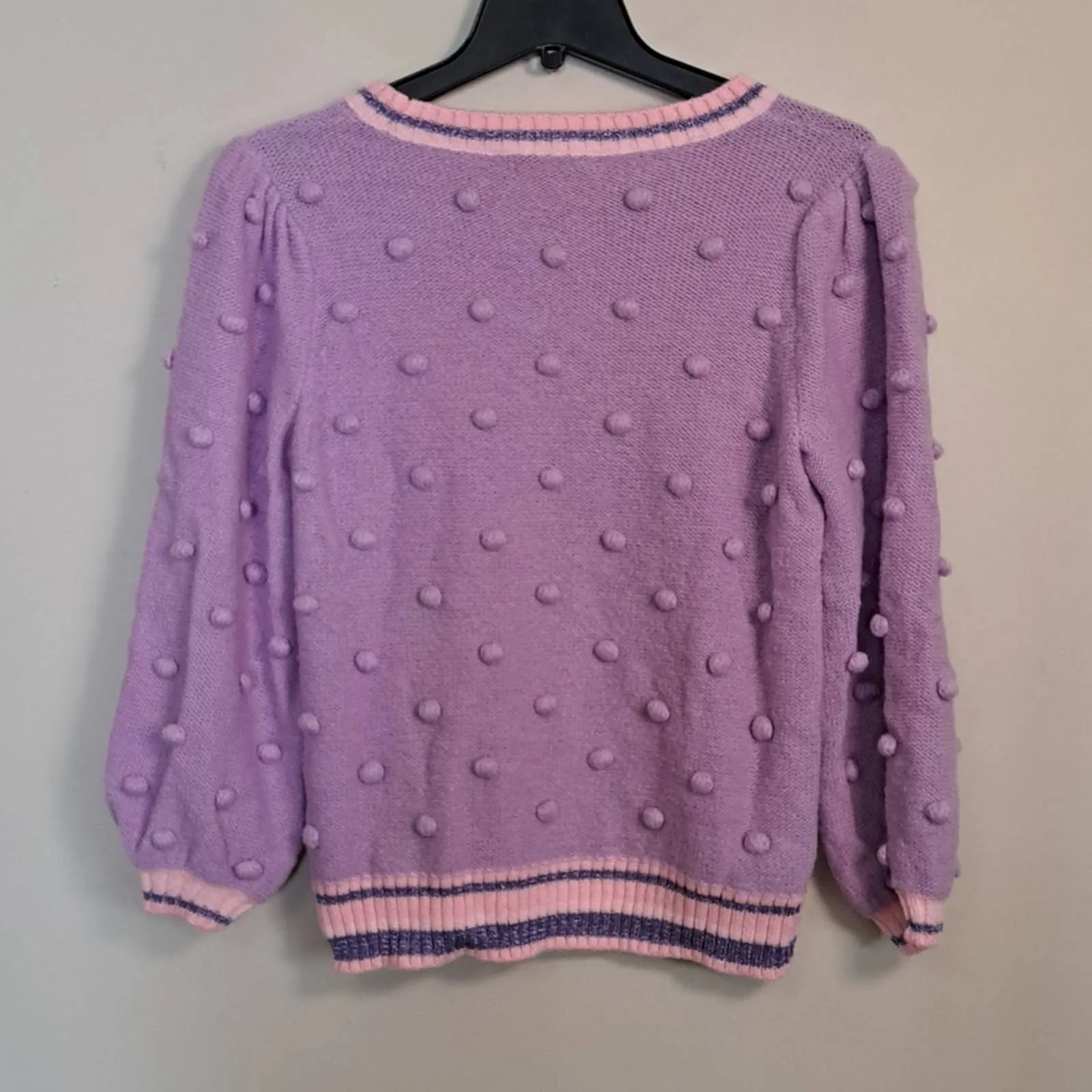 Lilly Pulitzer Dorianna Sweater Purple Iris LG