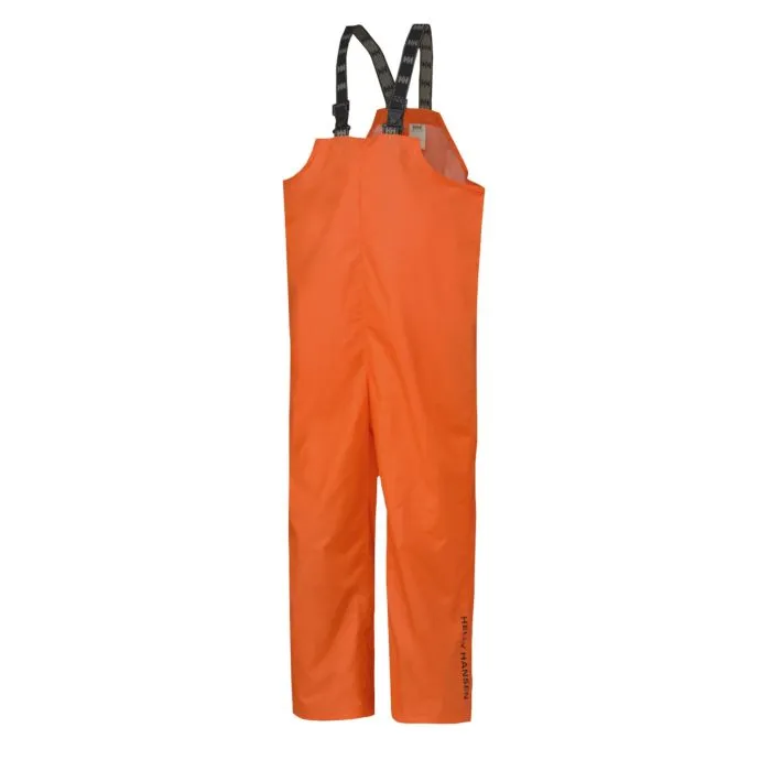 Mandal, PVC, Bib Rain Pants, Orange- Helly Hansen