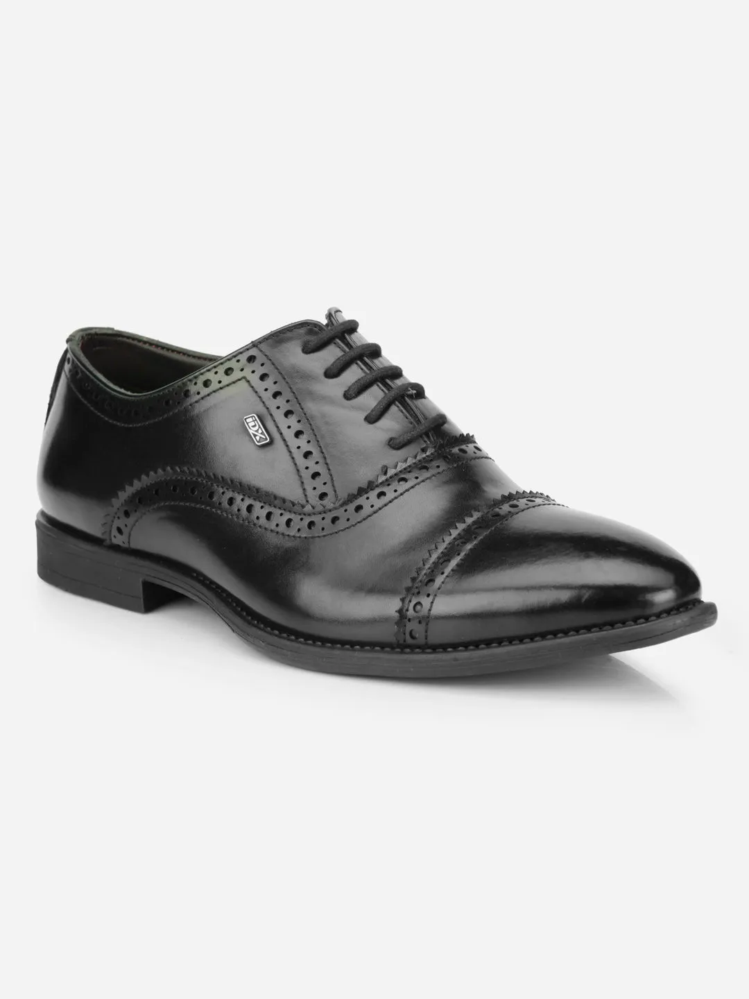 Men's Black Regular Toe Lace Up Formal (IX2033)