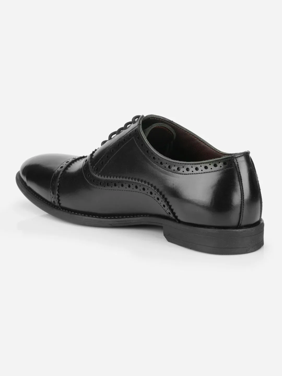 Men's Black Regular Toe Lace Up Formal (IX2033)