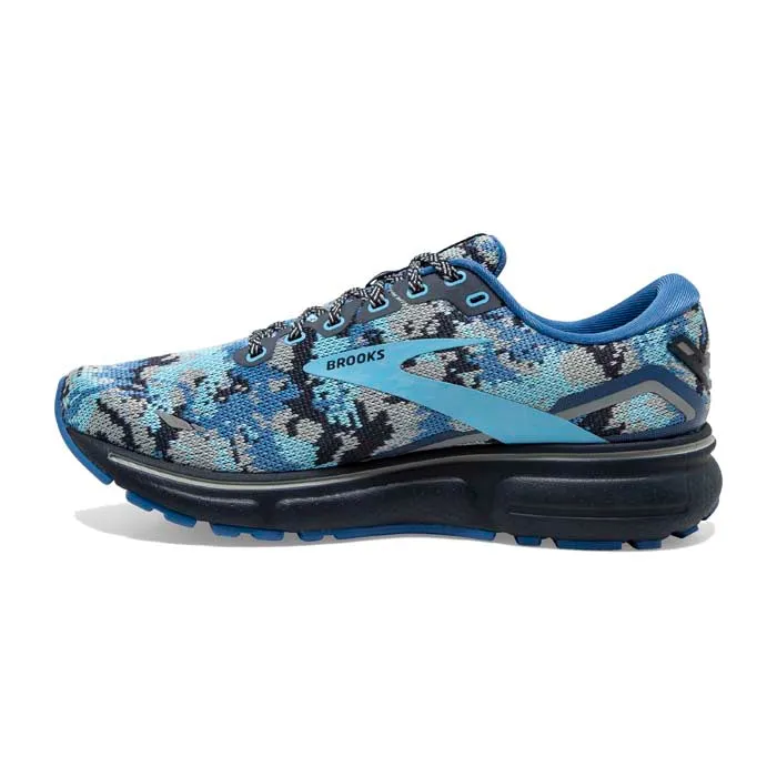 Mens Brooks Running Ghost 15 Camo Pack in Star/Eclipse/Grotto