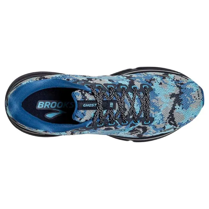 Mens Brooks Running Ghost 15 Camo Pack in Star/Eclipse/Grotto