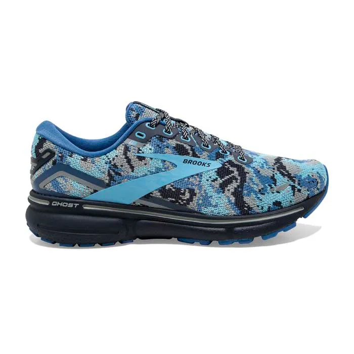 Mens Brooks Running Ghost 15 Camo Pack in Star/Eclipse/Grotto