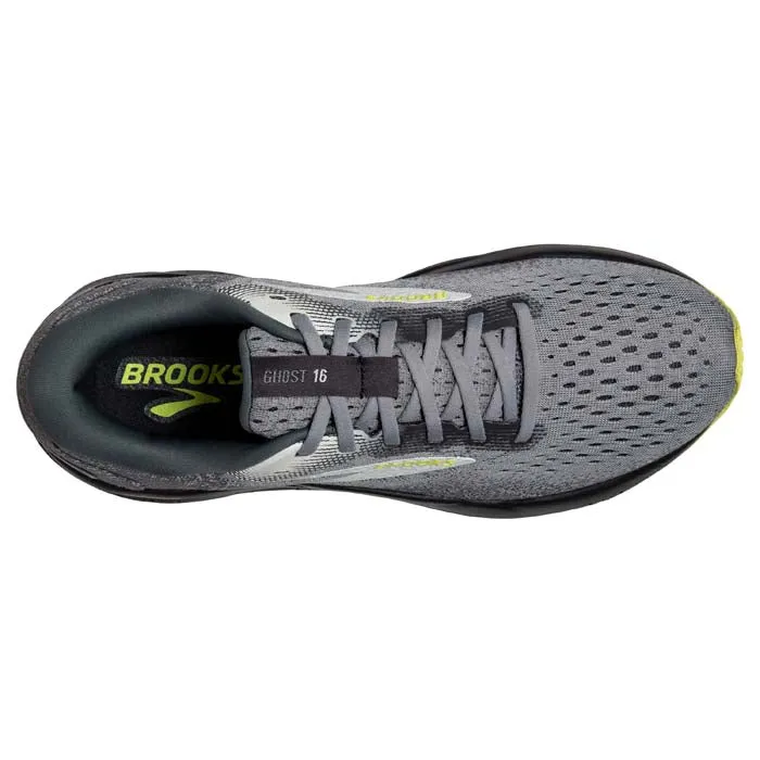 Mens Brooks Running Ghost 16 in Primer/Grey/Lime