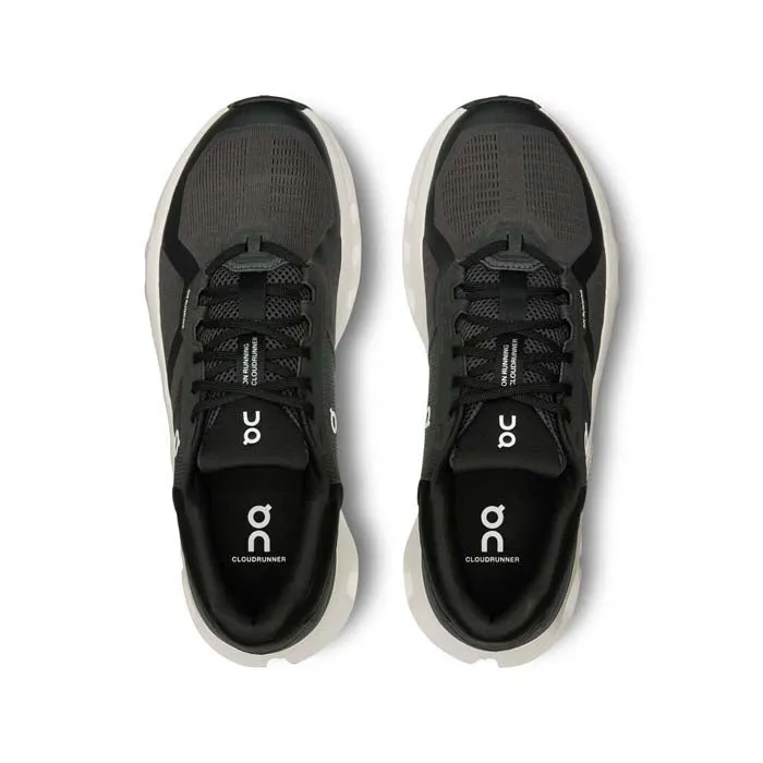 Mens On Running Cloudrunner 2 Wide in Eclipse/Black