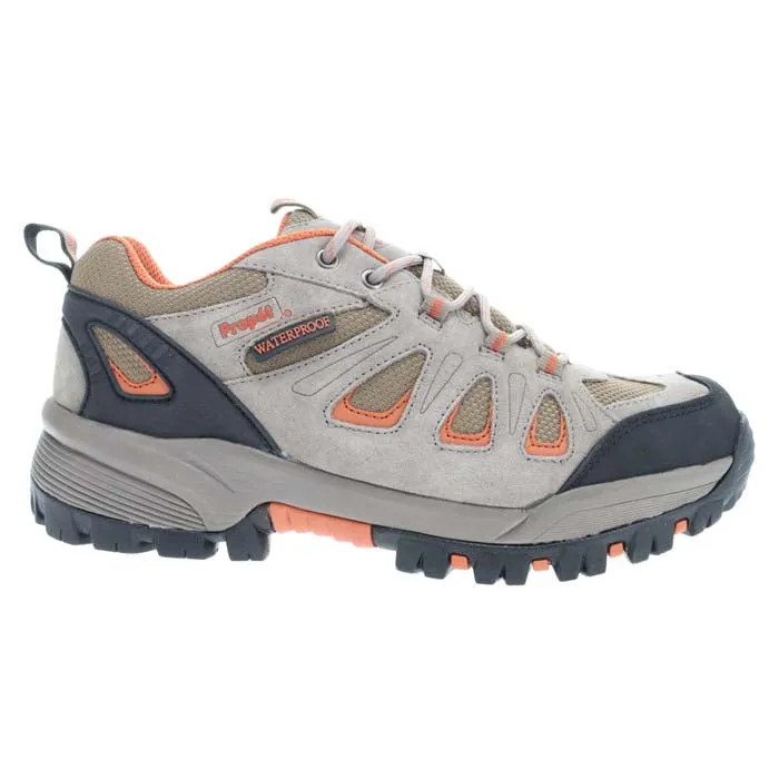 Mens Propet Ridge Walker Low in Gunsmoke/Orange