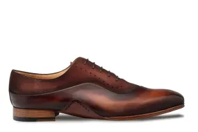 Mezlan "Affari" Medallion Toe Oxford Cognac/Rust