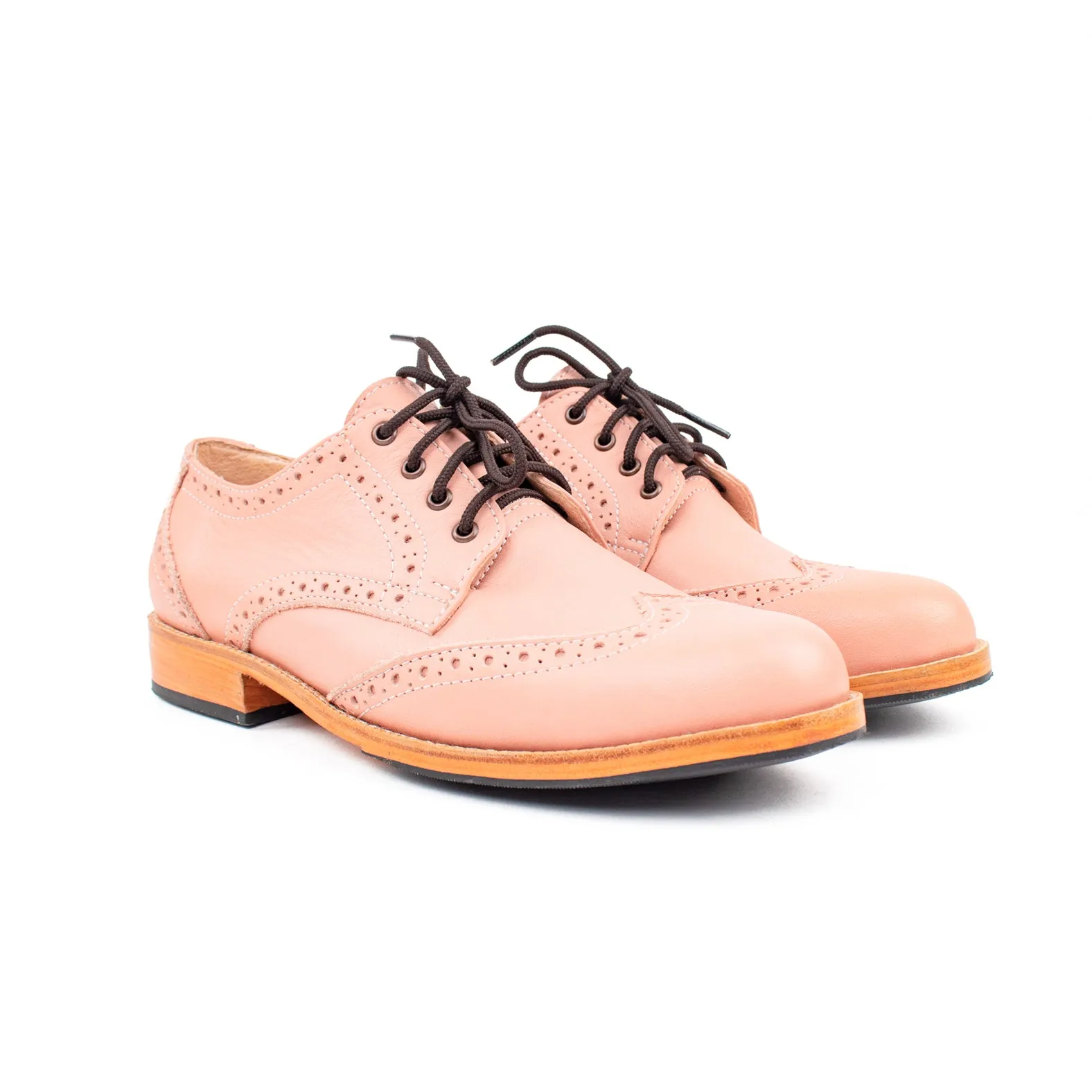 MK211791 - Brogue Legacy Shoes Rosewood [Oxfords Women's Shoes]