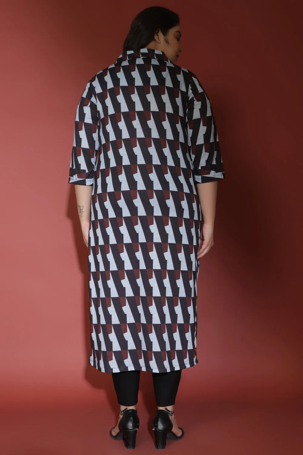 Mystic Illusion Printed Kurta