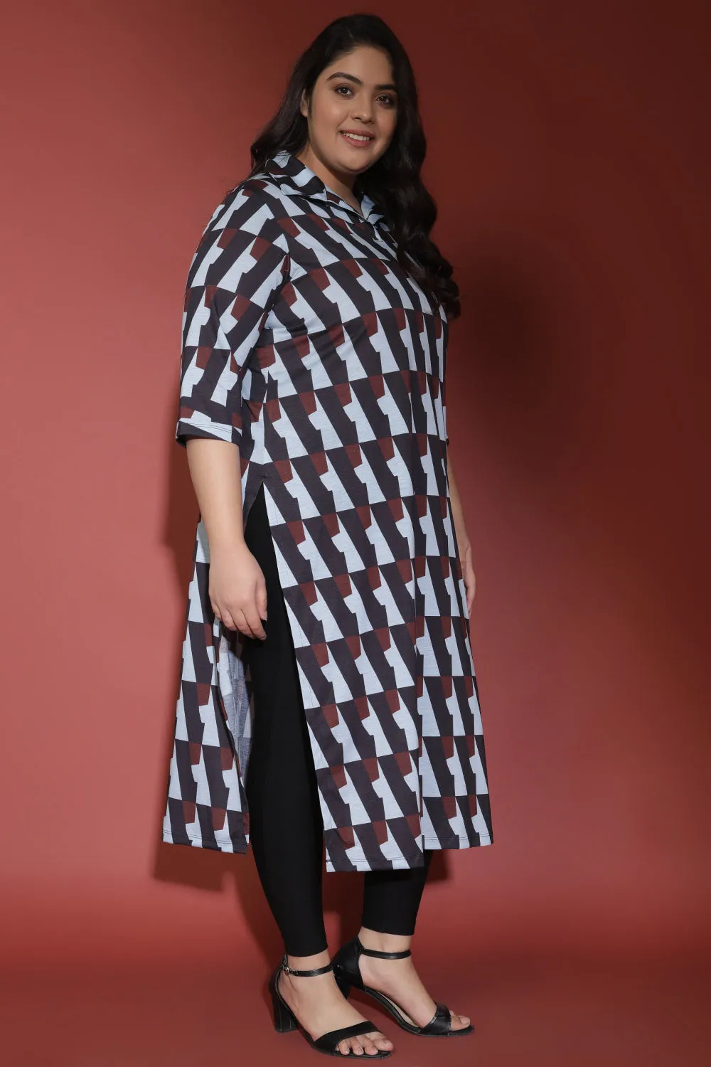 Mystic Illusion Printed Kurta