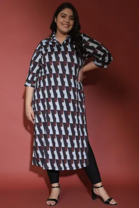 Mystic Illusion Printed Kurta