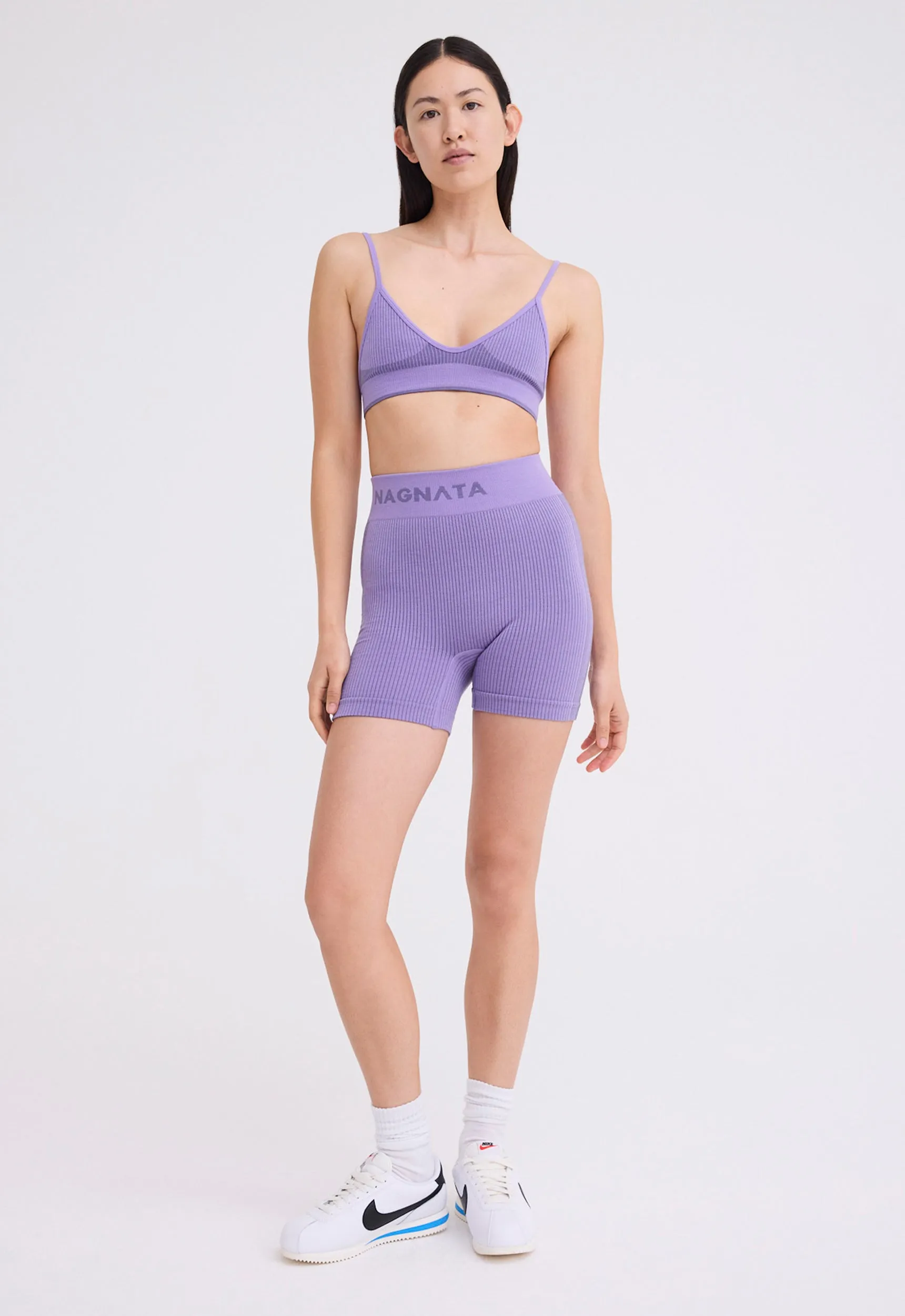 NAGNATA Ballet Wool Mini Short - Iris Purple