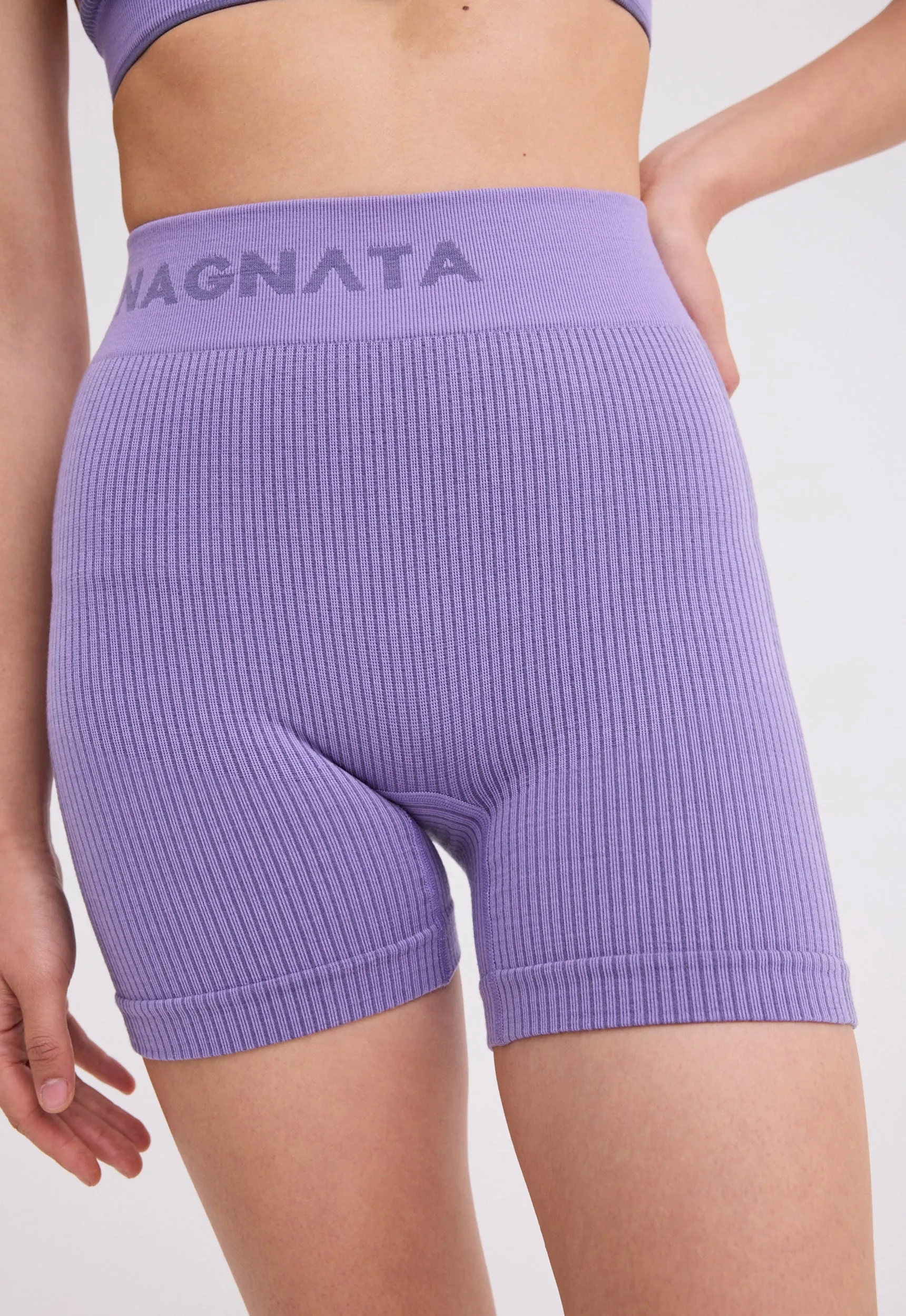 NAGNATA Ballet Wool Mini Short - Iris Purple