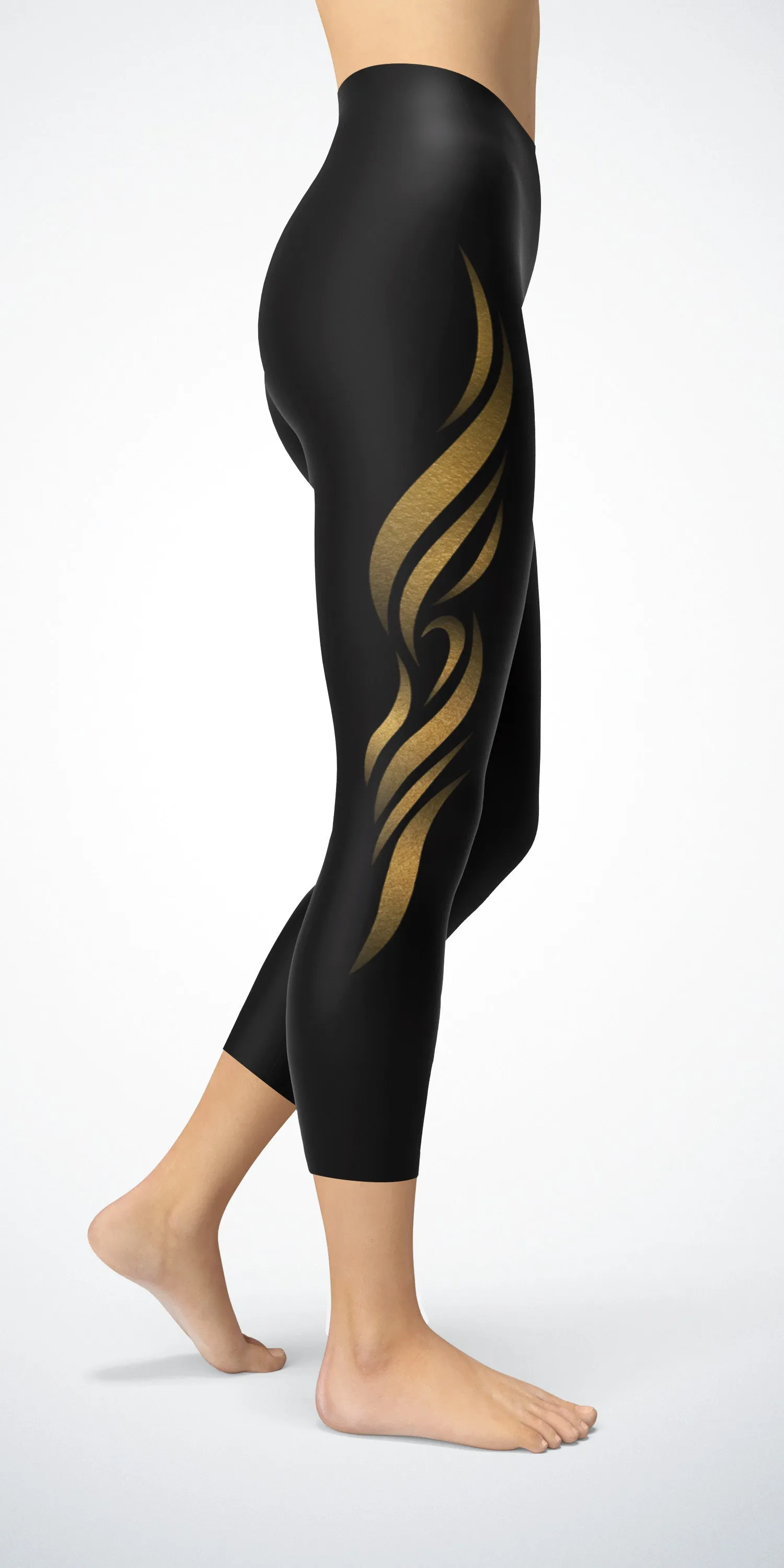 PeLatinos Flame (Oro Edition) - Legging