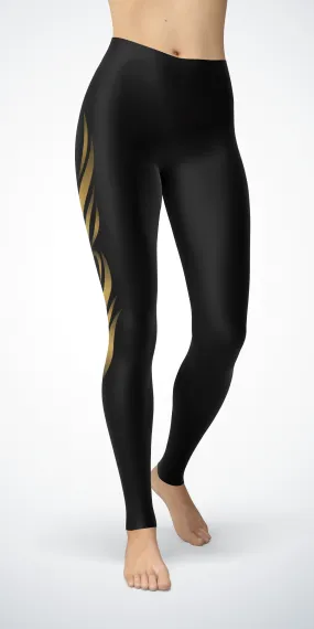 PeLatinos Flame (Oro Edition) - Legging