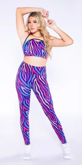 Pop Art Zebra - Classic Legging