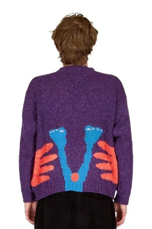 Purple Homoculus Sweater