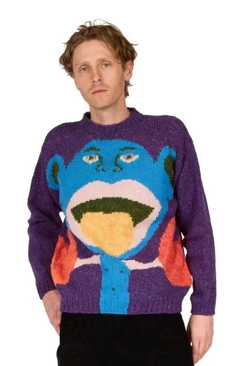 Purple Homoculus Sweater