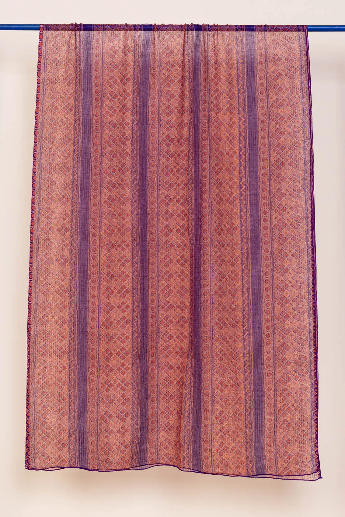 Purple Kolam Doria Dupatta