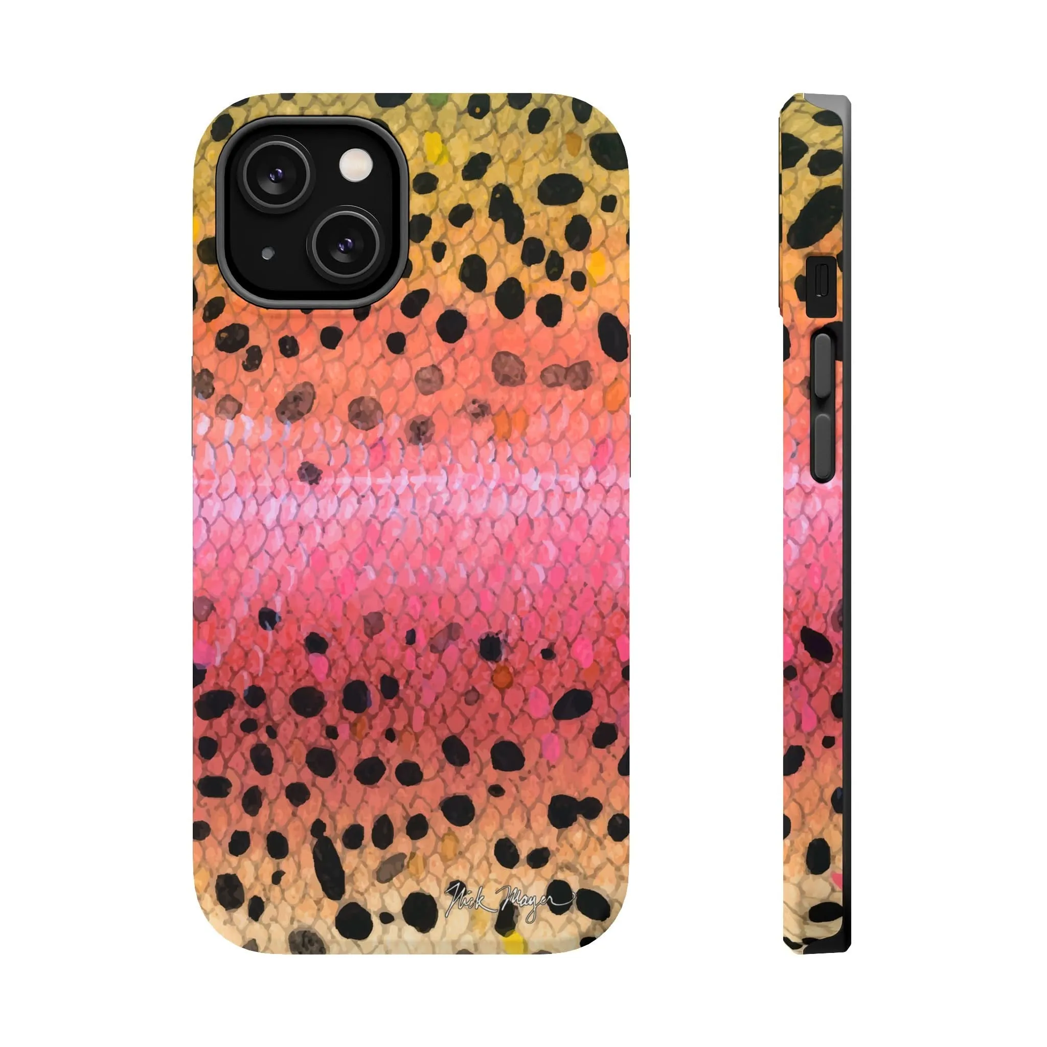 Rainbow Trout Skin MagSafe iPhone Case