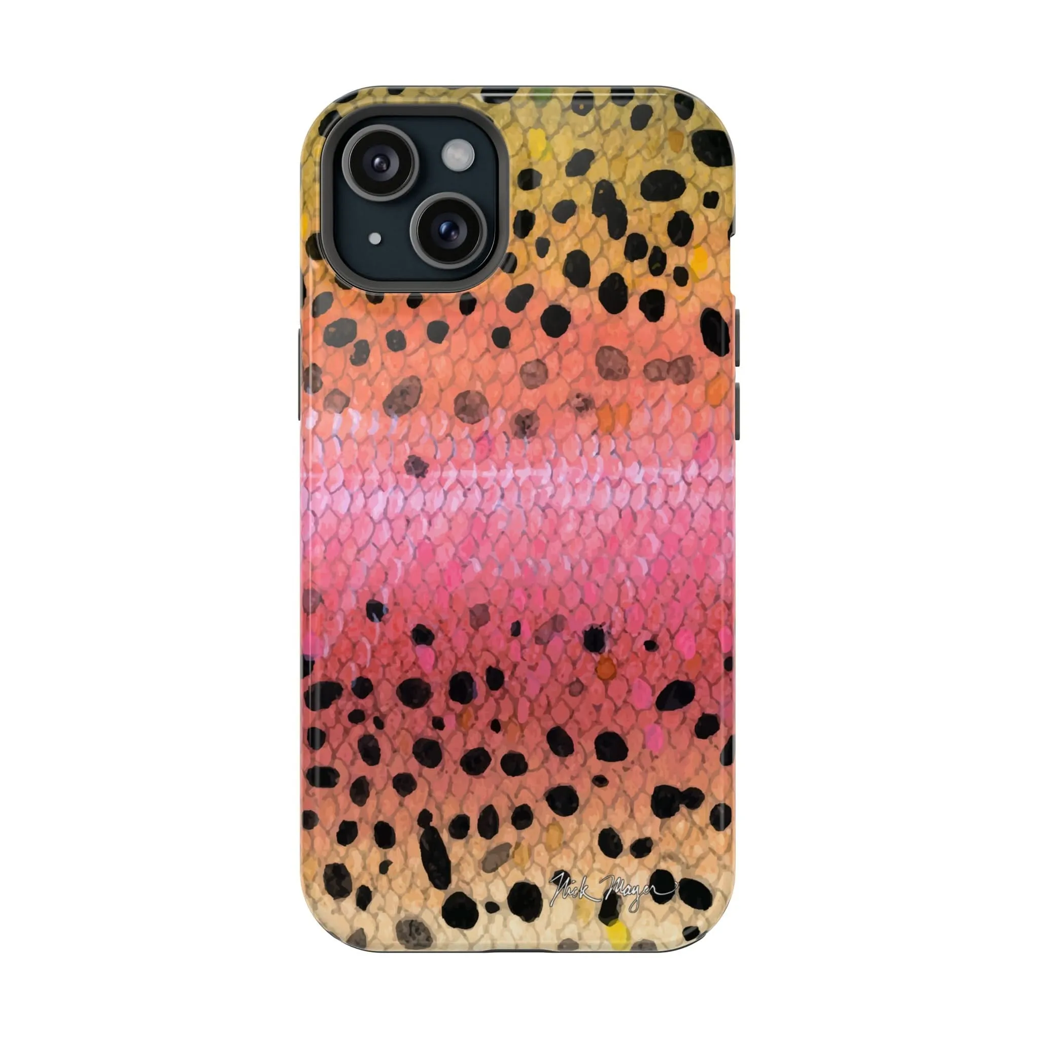 Rainbow Trout Skin MagSafe iPhone Case