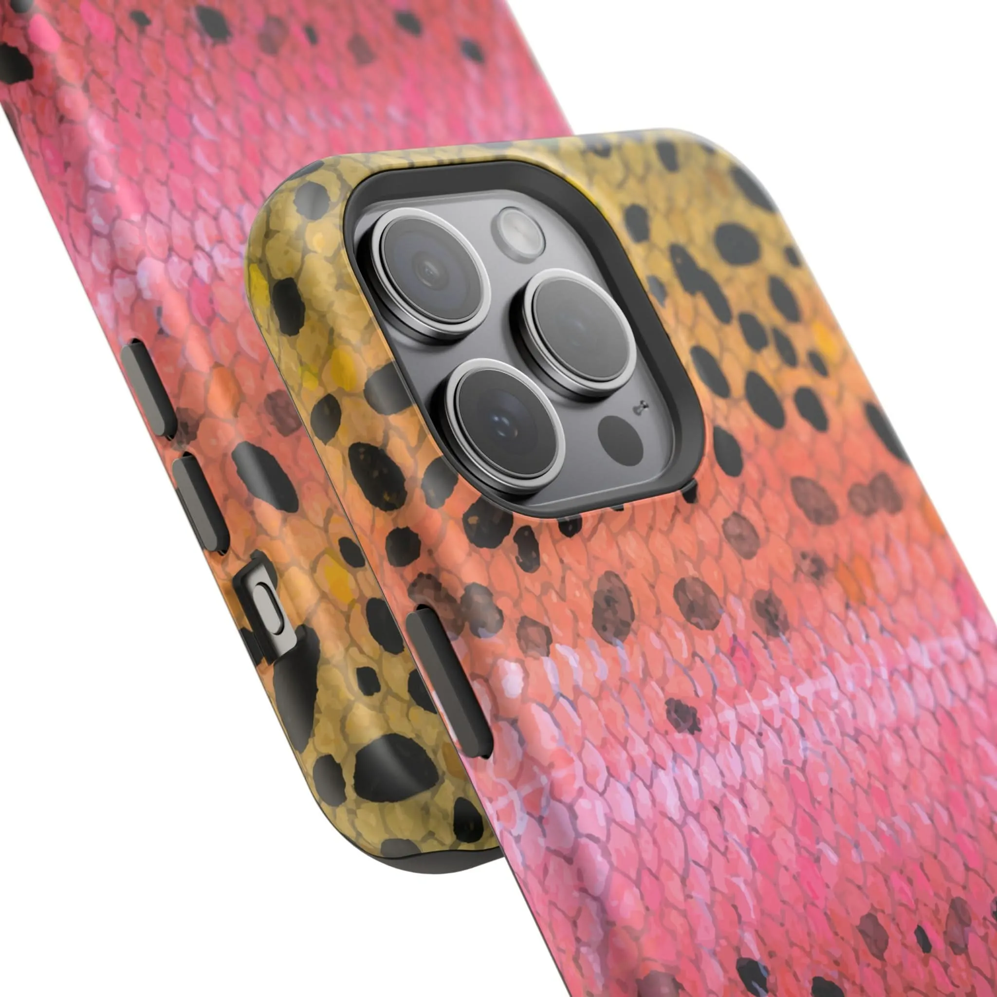 Rainbow Trout Skin MagSafe iPhone Case