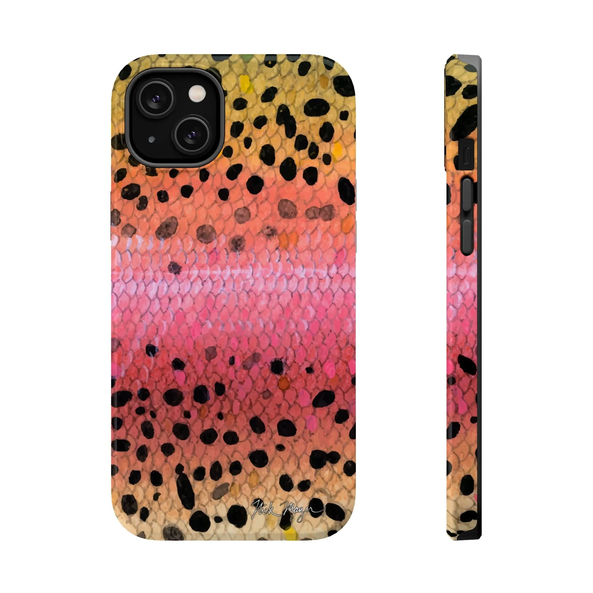 Rainbow Trout Skin MagSafe iPhone Case