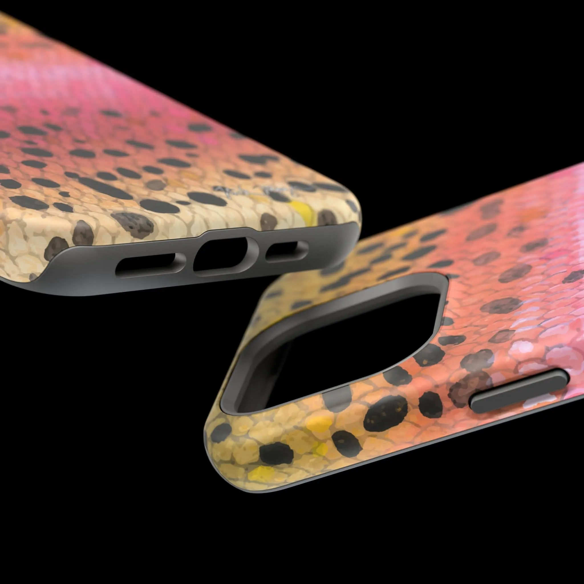 Rainbow Trout Skin MagSafe iPhone Case