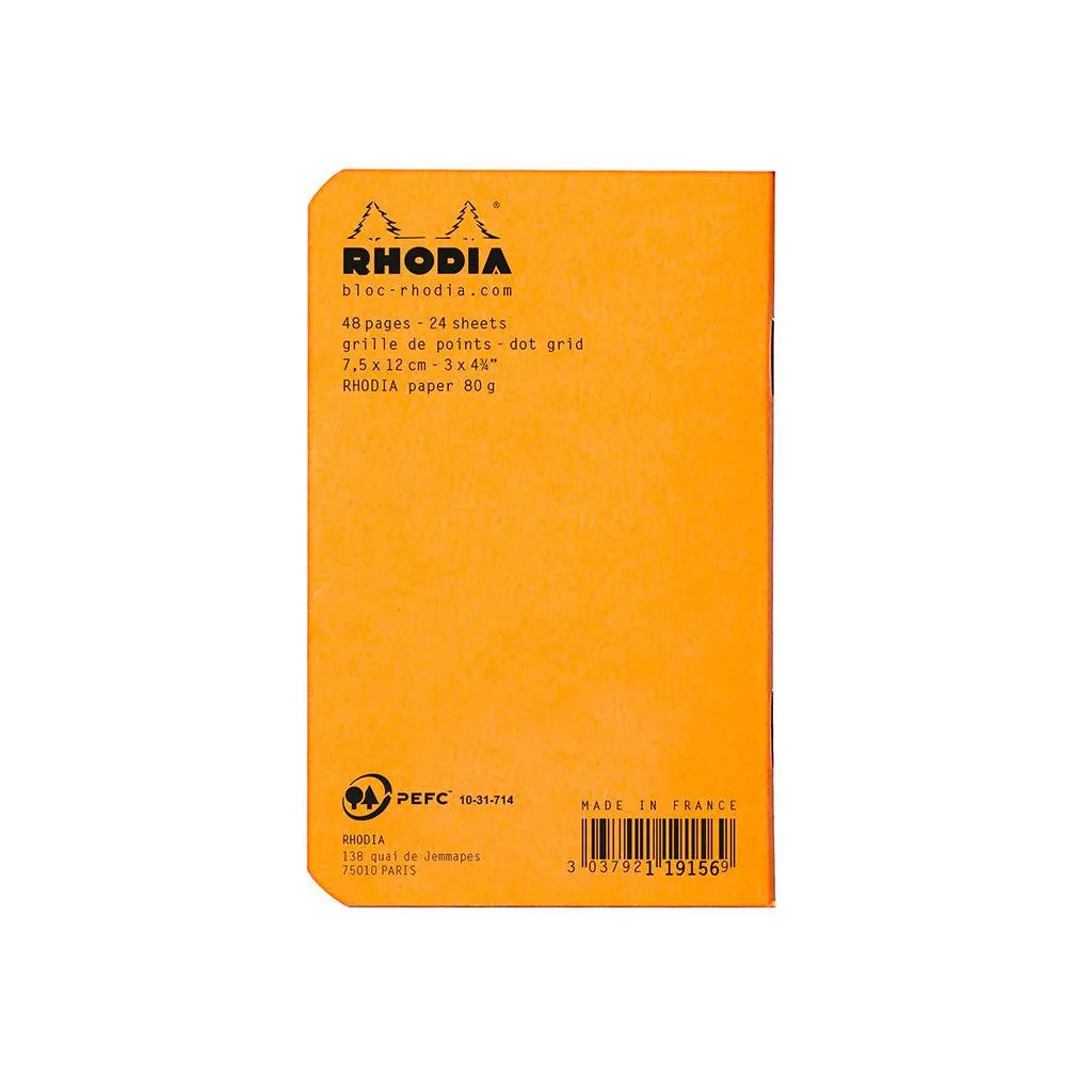 Rhodia Classic Notebook (7.5 x 12 cm)