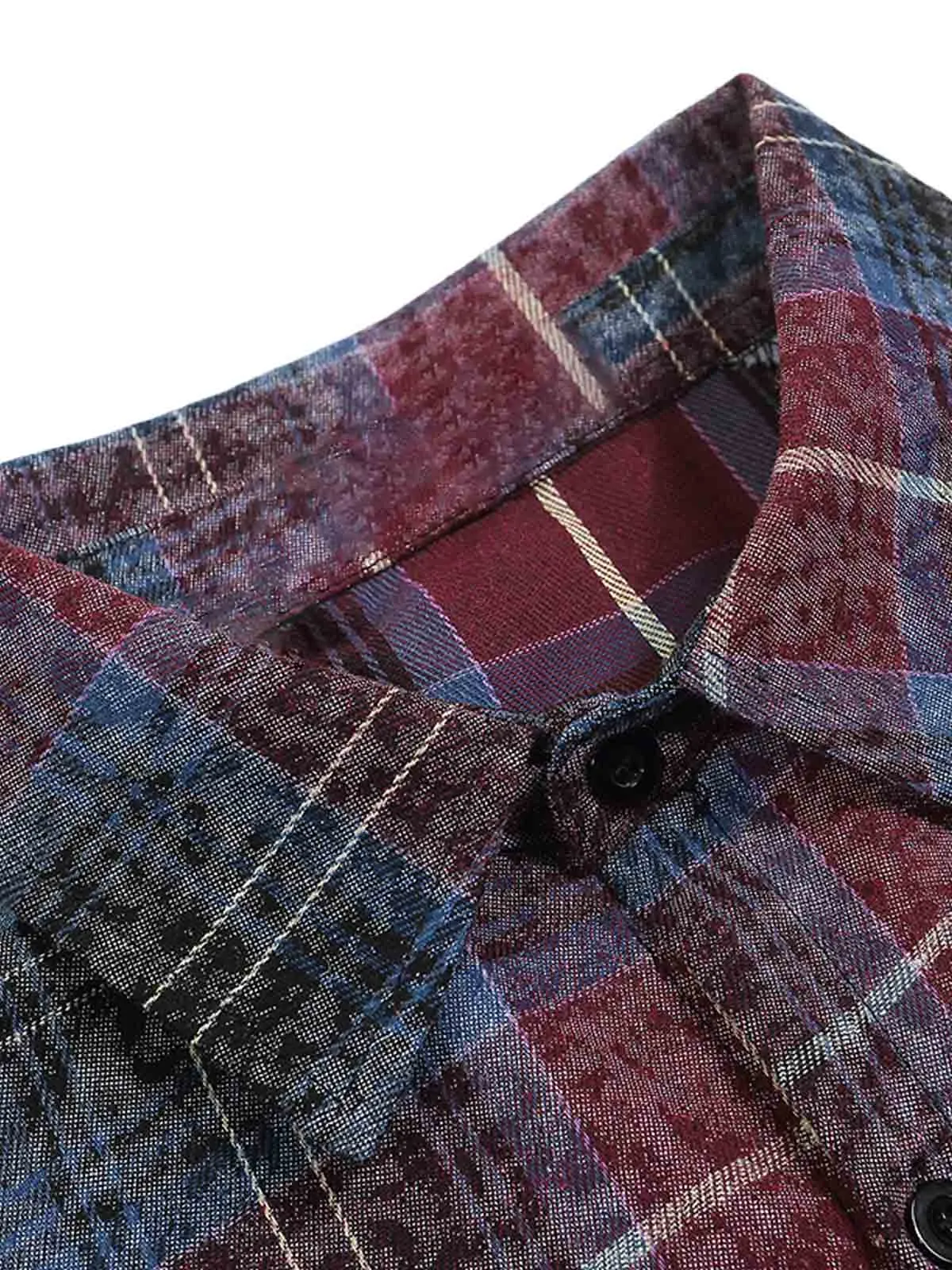 Thesupermade High Street Ripped Patchwork Shirt