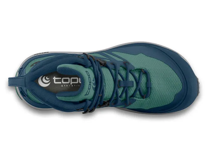 Topo Athletic Women's Trailventure 2 Waterproof Hiking - BootOcean/Blue