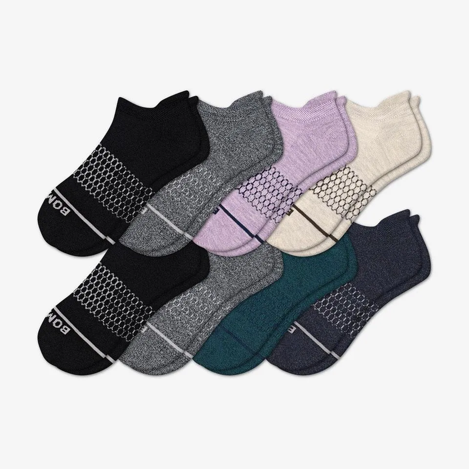 Women's Merino Wool Ankle Sock 8-Pack