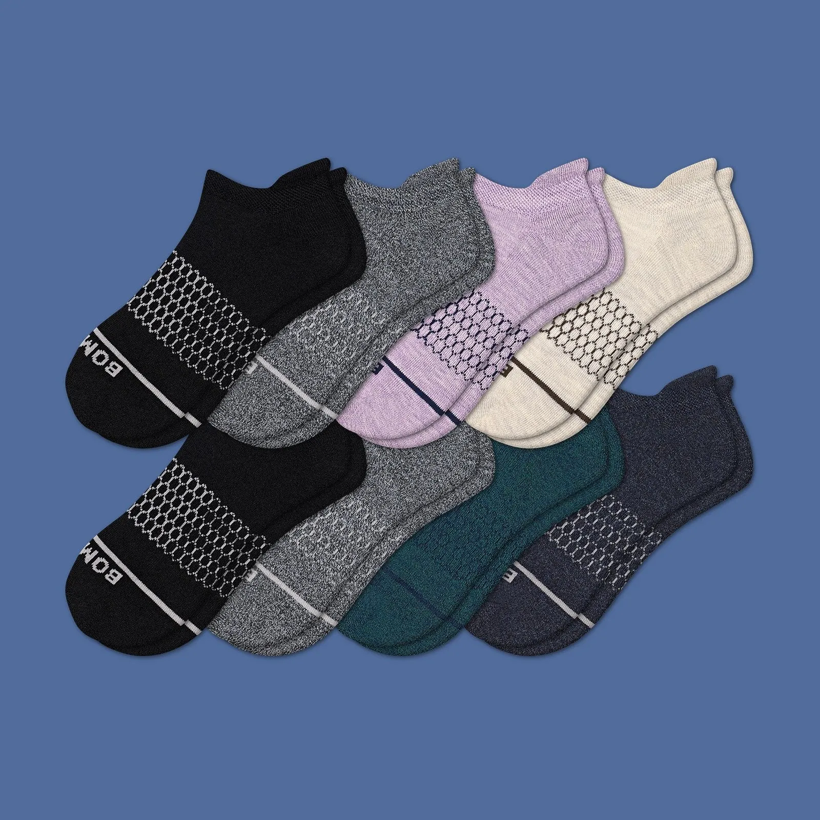 Women's Merino Wool Ankle Sock 8-Pack