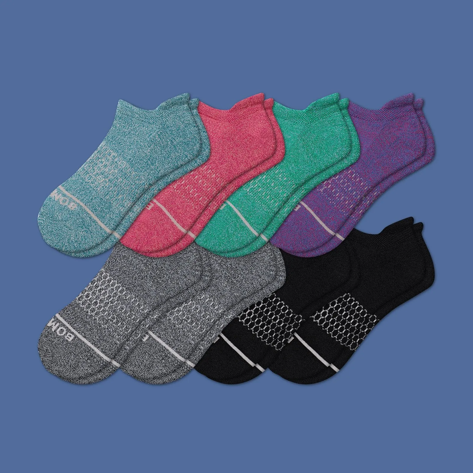 Women's Merino Wool Ankle Sock 8-Pack