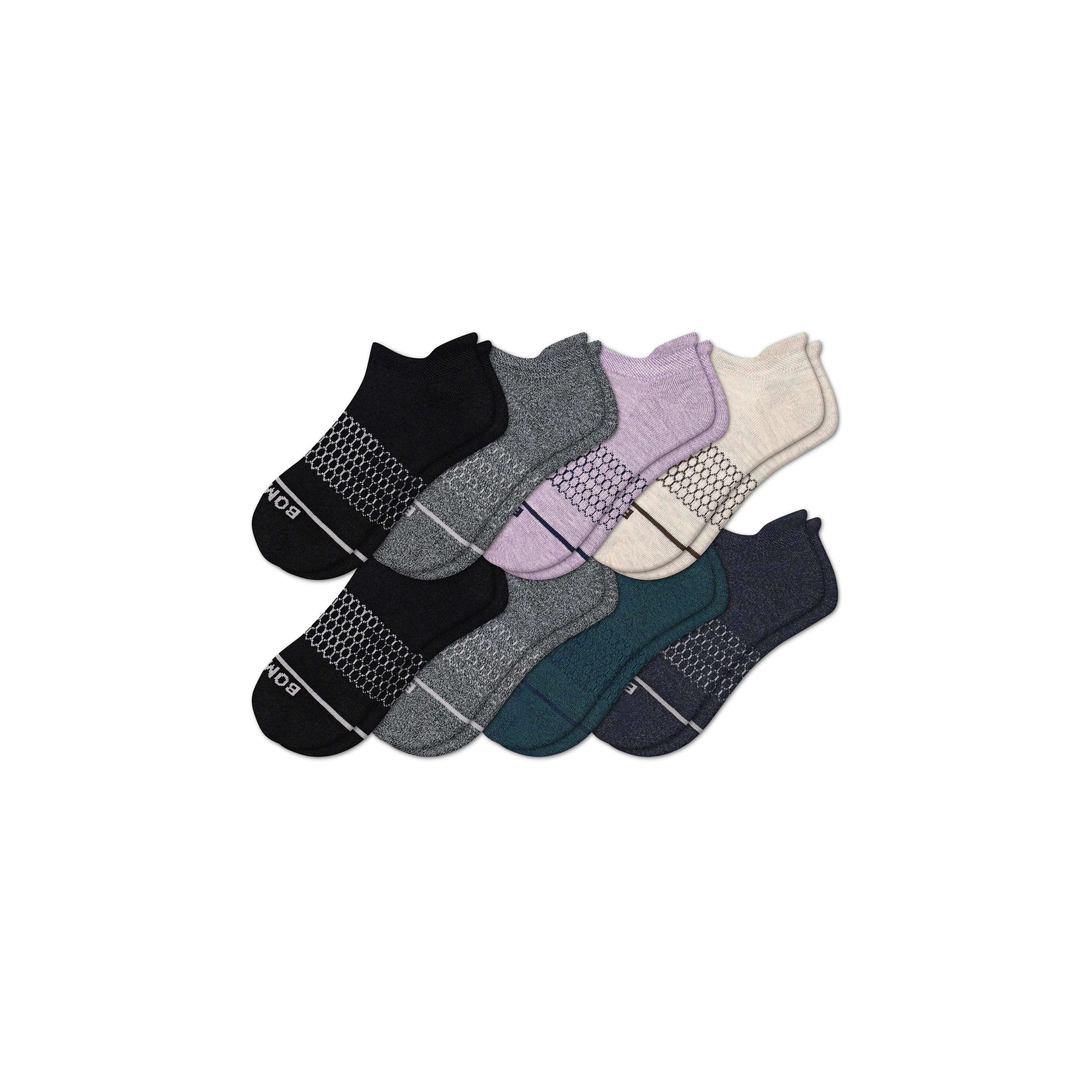 Women's Merino Wool Ankle Sock 8-Pack